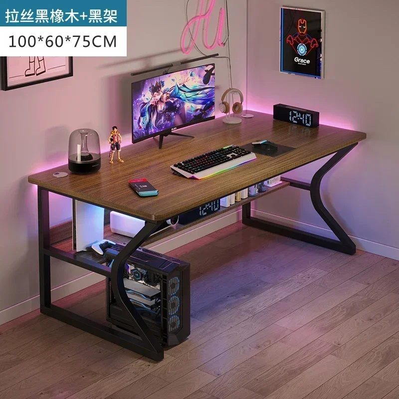 Bedroom Workbench Gaming Tables Simple Desktop Computer Desks Office Furniture Student Study Writing Desk and Chair Set