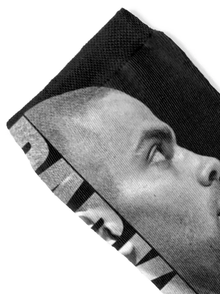 توني باركر - جوارب سوداء / بيضاء ساخنة للجري وضغط لكرة القدم ومضادة للانزلاق جوارب نسائية فاخرة للرجال