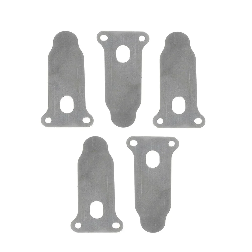 Brand New High Quality Valve Plates Tongue Shape Home Garden Metal Tools Parts Valve Plate Workshop Equipment 5pcs