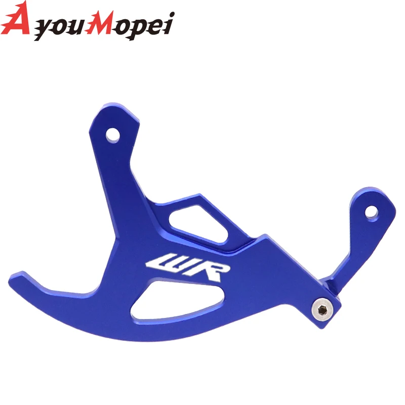 For YAMAHA WR250F WR450F WR250X WR250R WR 250F 450F 250X 250R Motorcycle WR LOGO CNC Rear Brake Caliper Guard Cover Protector