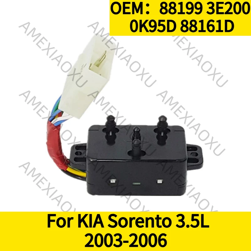 

Оригинальный переключатель регулировки сиденья (левый) для KIA Sorento 3.5L 2003-2006, OEM: 88199 3E200 0K95D 88161D