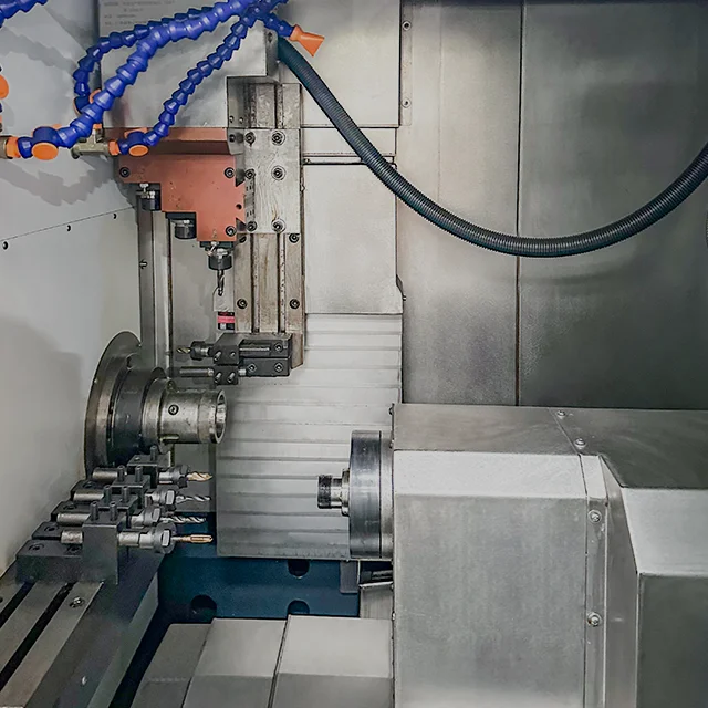 Lathe Machine for Metal Mini Lathe Flat Bed Cnc Machine Automation Metal Parts Machining Machine Tool Equipment