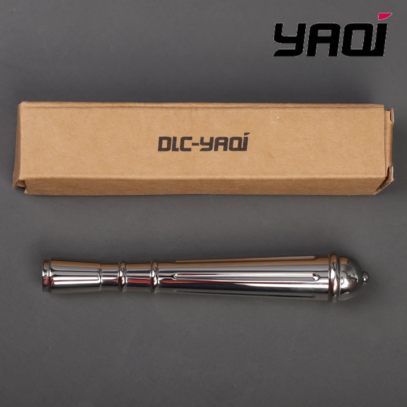 مقبض الحلاقة Yaqi دمعة مصقولة من الفولاذ المقاوم للصدأ للرجال آمنة ماكينة حلاقة اللحية مقبض المقتنيات هدية عيد ميلاد لصديقها