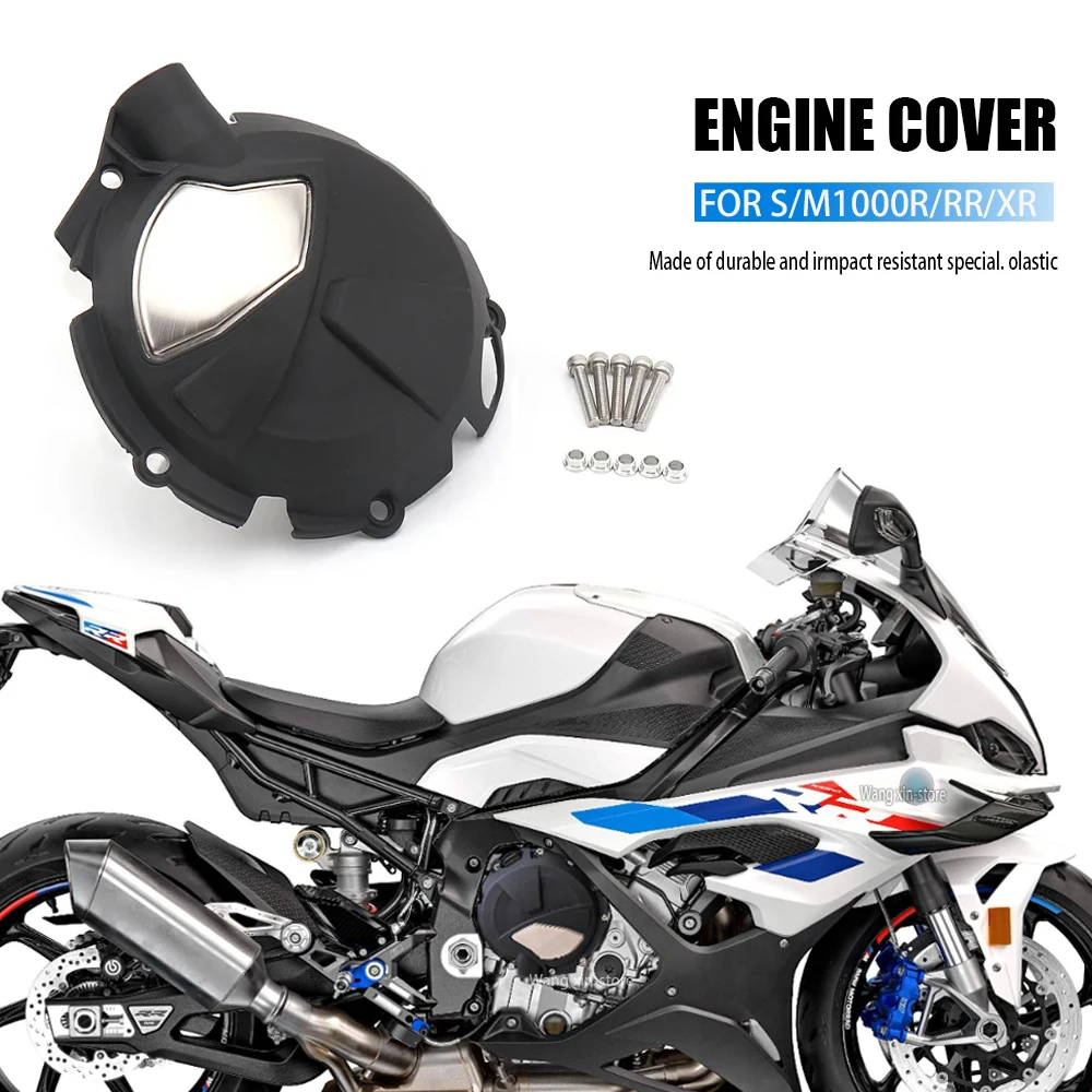 Para BMW S1000R S1000RR S1000RR M1000R M1000RR motocicletas nueva cubierta de motor protección de cabeza cubierta de alternador de embrague protectores