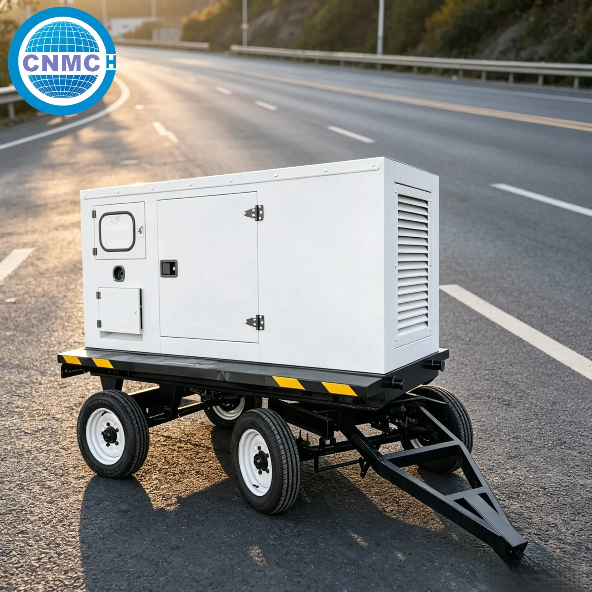 30KW 50KW 80KW 100KW Trailer Type Silent Diesel generators Weichai power generator generator for Factories and Workshops
