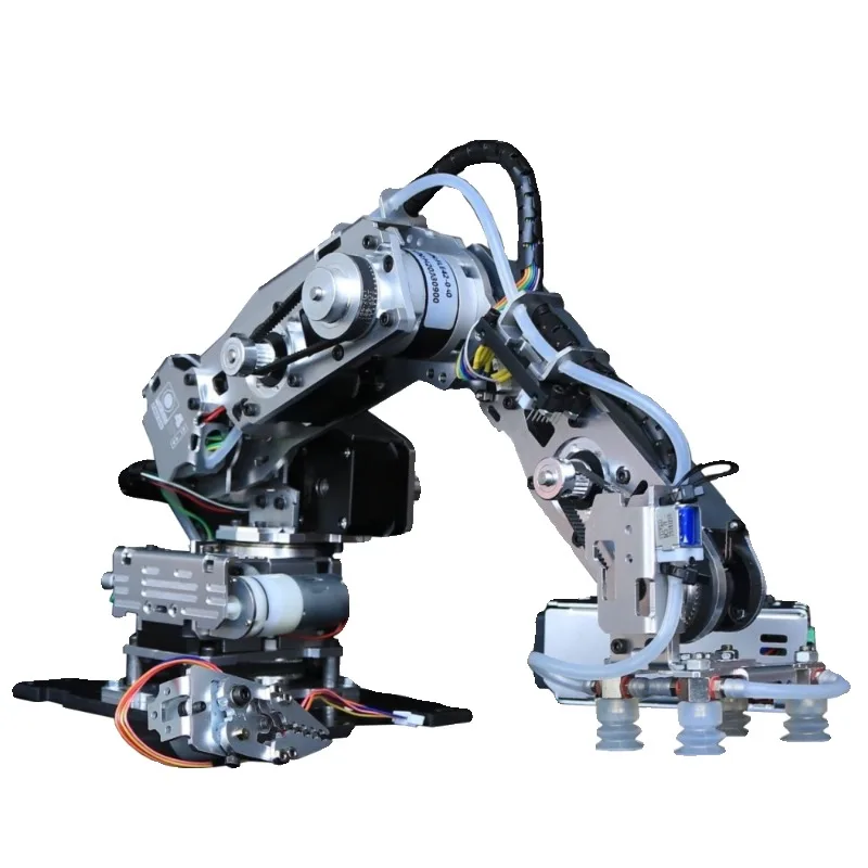 24D Industrial Robot Arm 4-Axis Stepping Mechanical Arm High Precision Planetary Reduction Motor For Gcode Programmable Robot