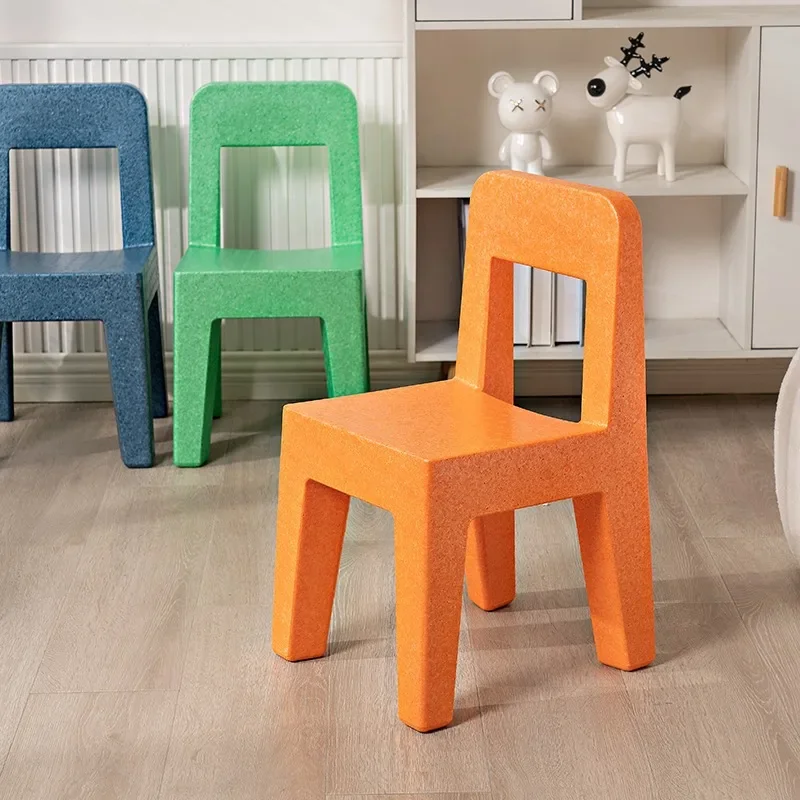 Environmentally friendly plastic, children's chair kindergarten,  building block chair foam, study chair household light