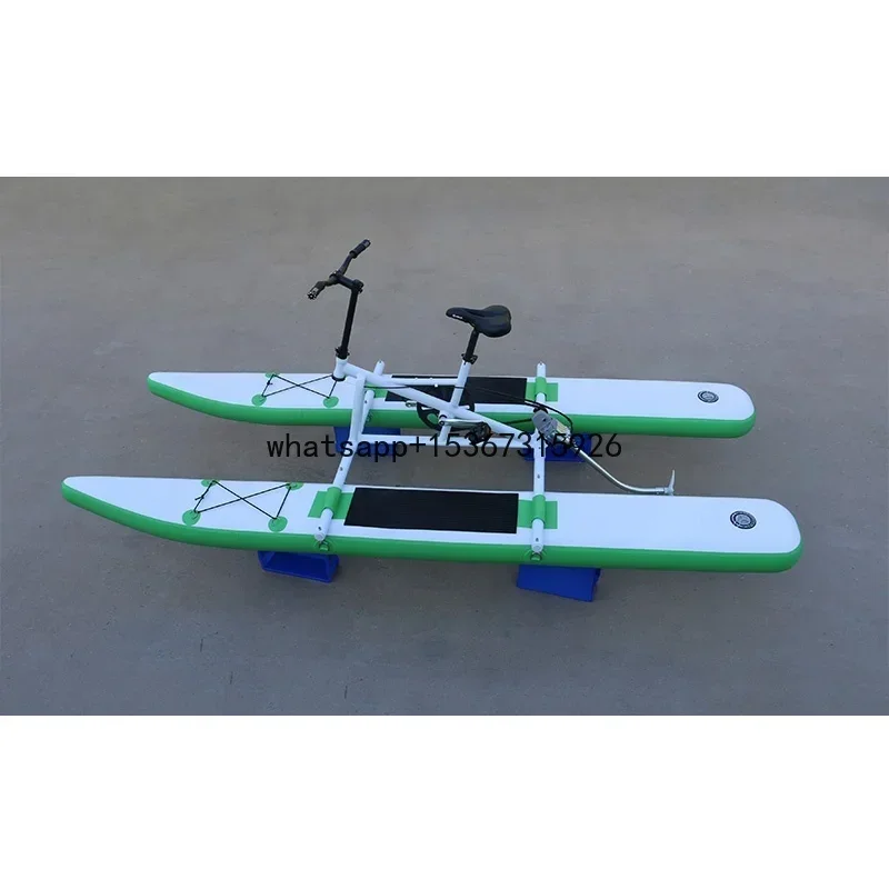 PVC pontoon Chiliboats Waterbike Pedal Inflatable Water Bike Bicycle