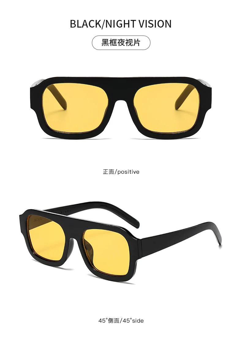 Europäischen Amerikanischen Stil Sonnenbrille Frauen Quadratische Form Große Größe Sonnenbrille Frauen Angeln Fahren Männer Sonnenbrille – Detail 13