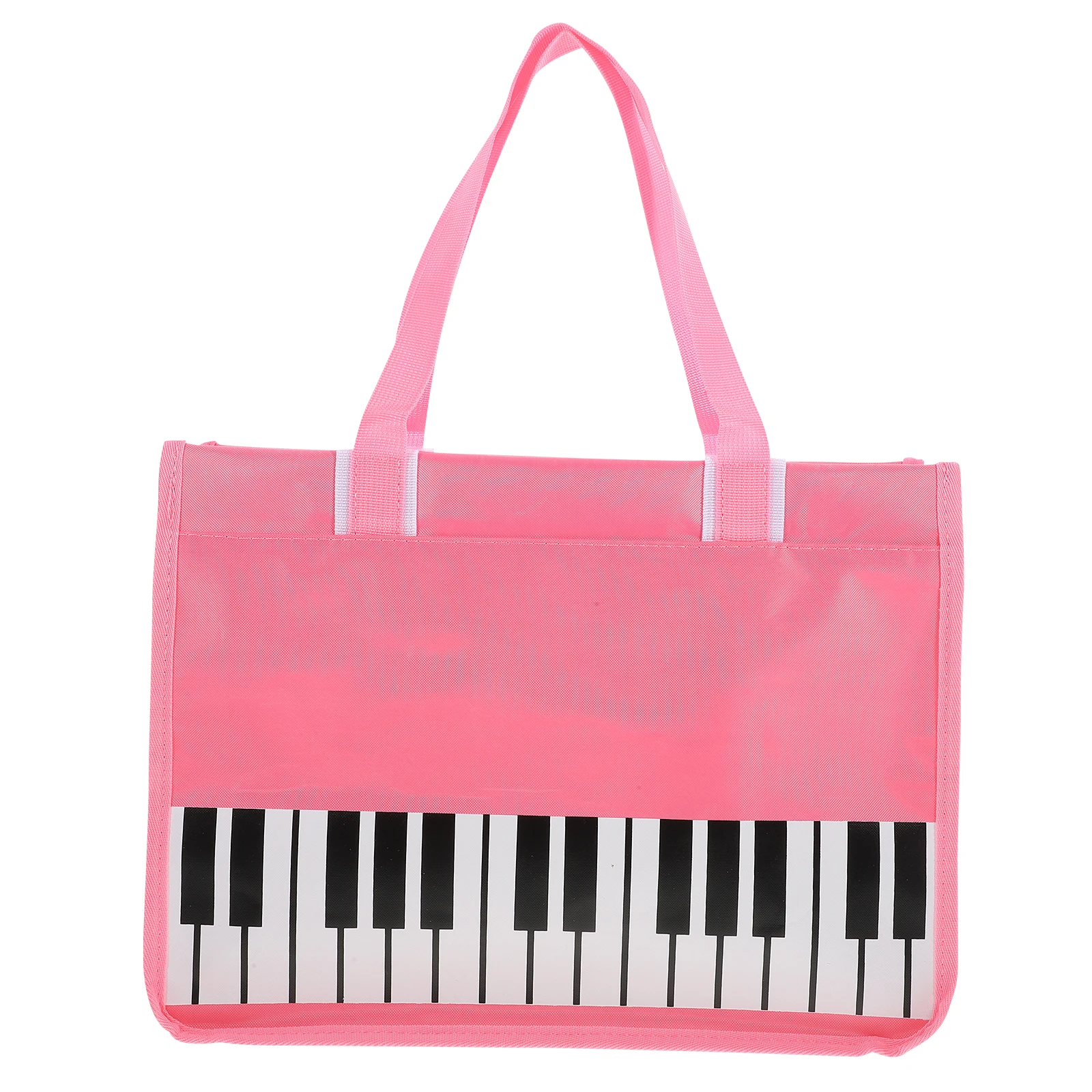 

Piano Key Handbag Storage Pouch Fashion Music Page Holder Nylon Cloth for Score