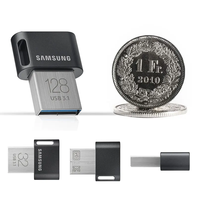 SAMSUNG-unidad Flash USB 3,1, pendrive tipo A de Metal, para teléfono inteligente, tableta, ordenador, 32GB, 200 MB/s, 64GB, 300 MB/s, 128GB, 256GB,