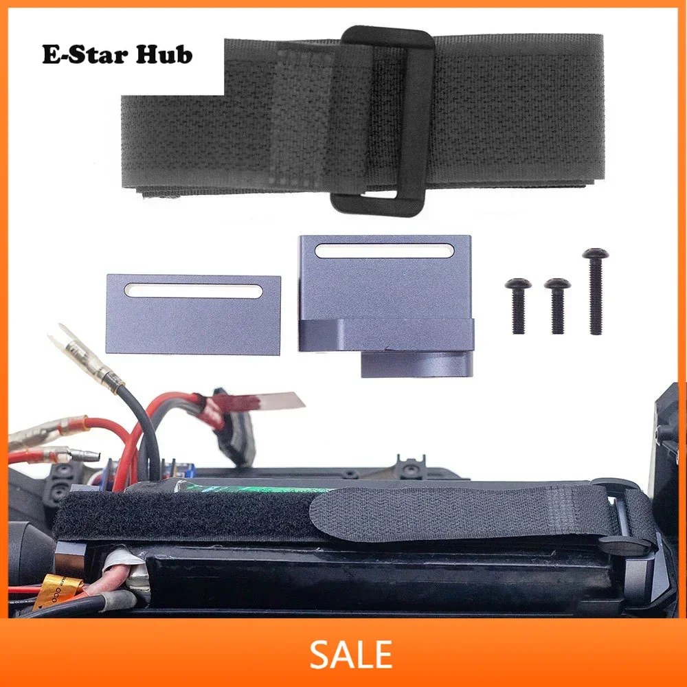 

Metal Tall Battery Holder Mount Hold Down with Battery Strap for 1/10 TRAXXAS TRX4 TRX6 Upgrade Parts Rc Crawler Car Truck