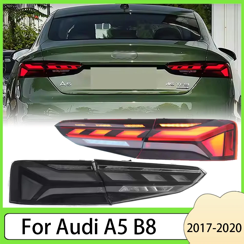

Taillight Assembly for Audi A5 2017-2020 Modified Led Running Lights Running Water Turn Signal Brake Fog Lights Taillight