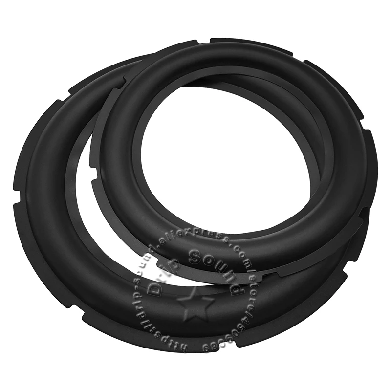 8 "/10"/12 "Inci Speaker Karet Dilipat Cincin Tepi Woofer Perbaikan Sisi Lingkaran Sekitar Suku Cadang Pengganti 197Mm-302Mm/7.76"-11.89"