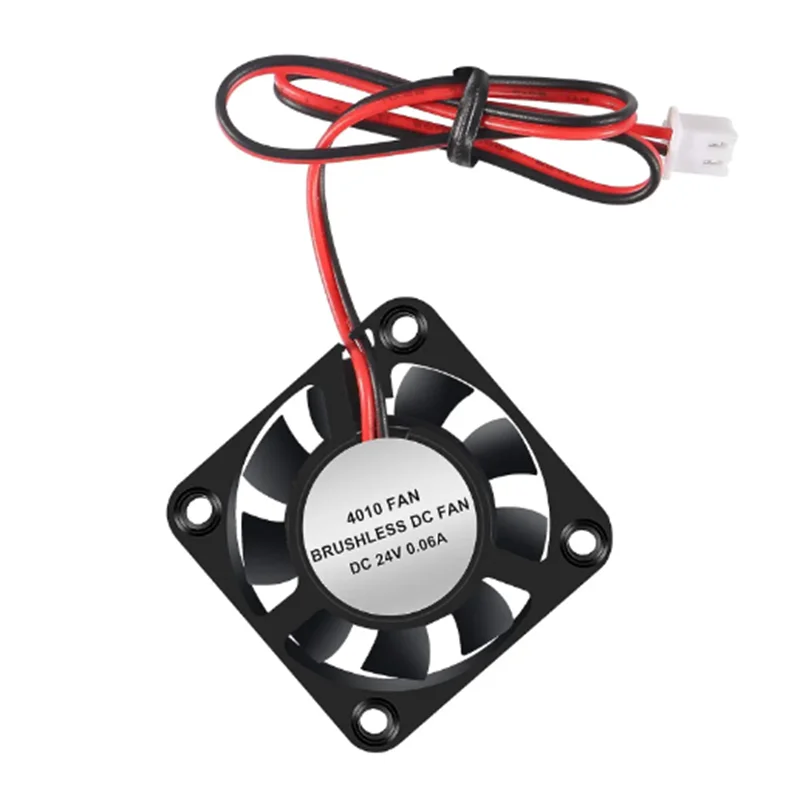 4PCS 3D Printer Cooling Fan,4010 Blower 40X40 X 10mm Hydraulic Bearing Brushless DC 12v 24v Cooling Fans for 3D Printer