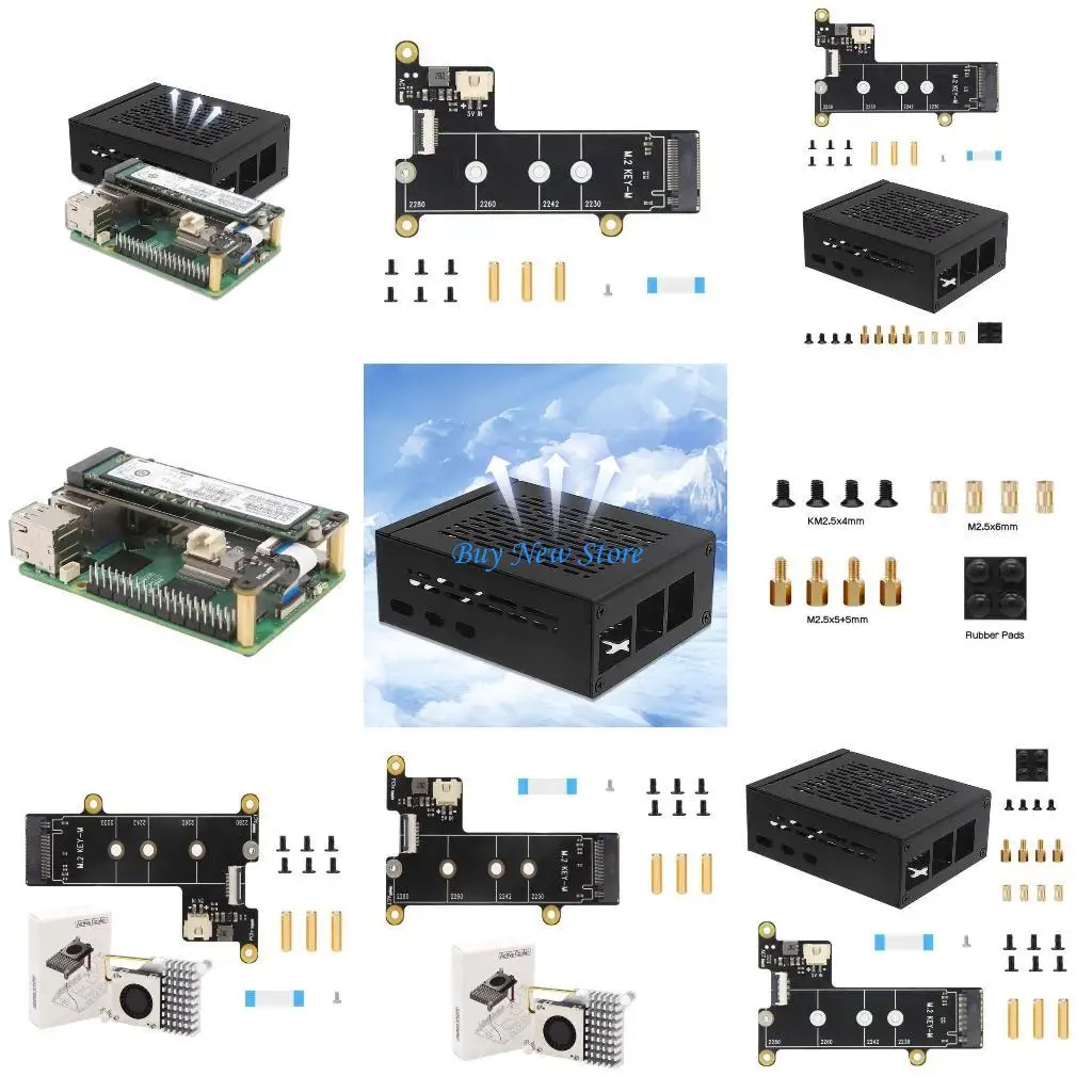 

20CE X1001 PCIE to NVMe SSD Expanision Card Module Easy Installation Expand Storage