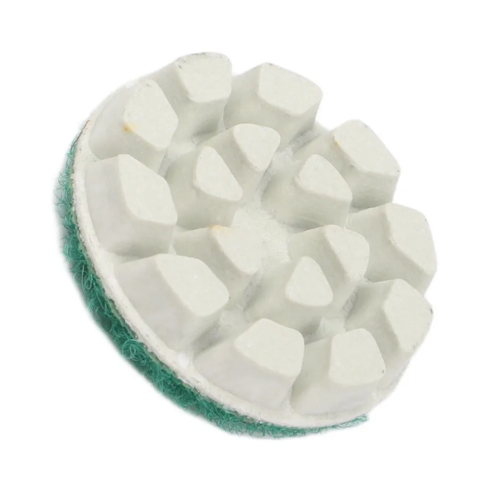 Water Jet Polishing Pad for 4-Inch Grinders Featuring Electroplated Diamond Particles and Multiple Grit Options for Wet Grinding
