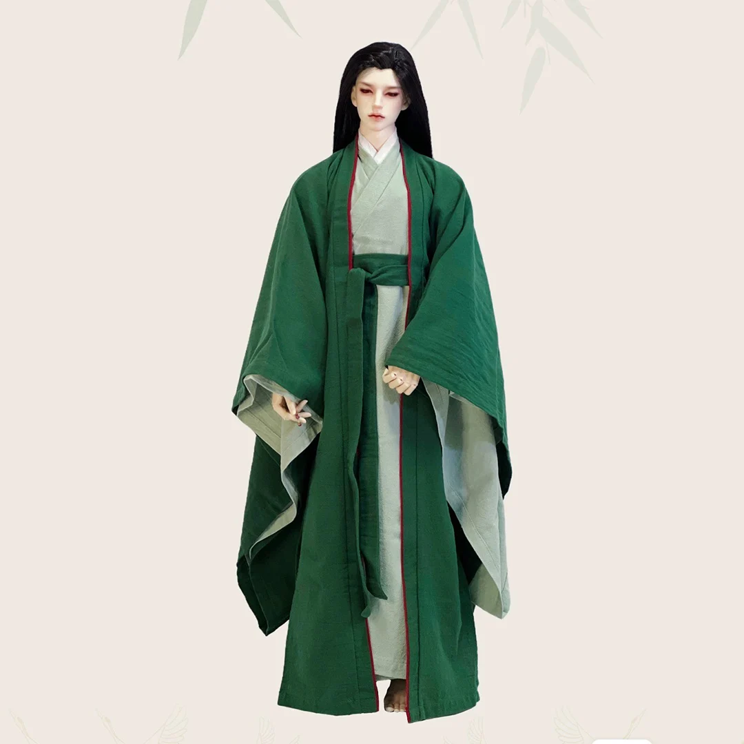 

1/3 Scale BJD Hanfu Robe Ancient Costume Warrior Outfit For POPO68 Longhun73 ID72 Strong Uncle Doll Clothes Accessories A1812