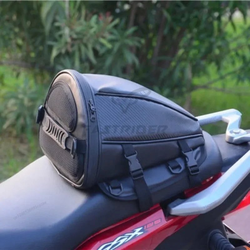 

Водонепроницаемая мотоциклетная хвостовая сумка, спортивный багаж, седло, задняя сумка для езды на мотоцикле, скутер, боковая сумка на заднее сиденье