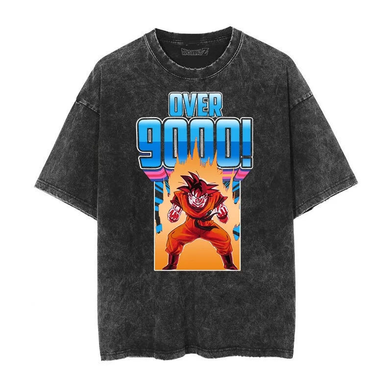 

Летняя футболка унисекс 2026 года в стиле ретро Dragon Ball 4-Star, ностальгическая, с эффектом потертости, из 100% хлопка, плотная, оверсайз, Y2K
