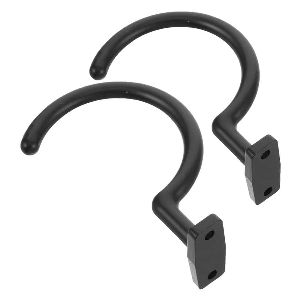 

2pcs Metal Pool Table Hook Durable Billiard Triangle Hook Easy Installation Pool Cue Storage Hanger Multi-Function Snooker