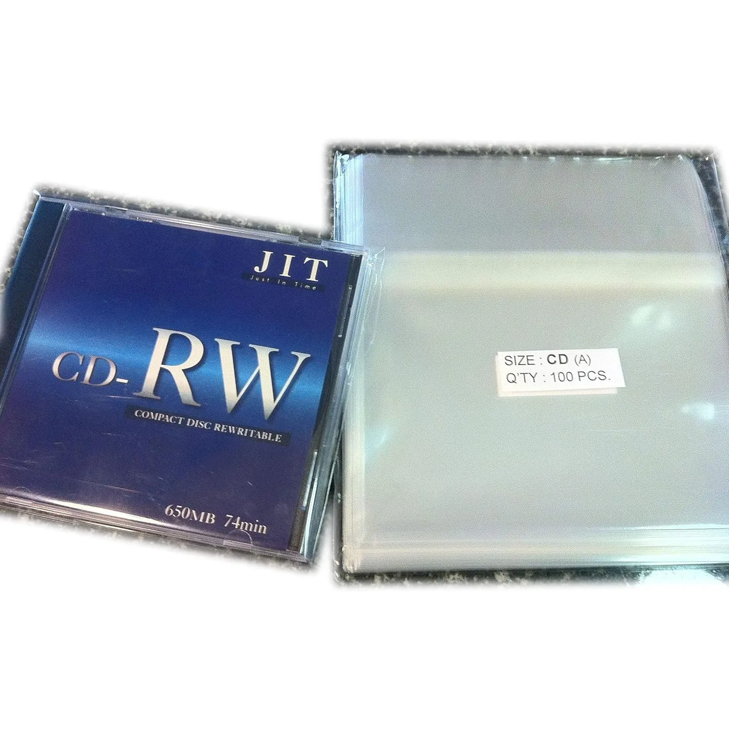 

100 Pcs Standard CD Jewel Case Cello/Cellophane Bags