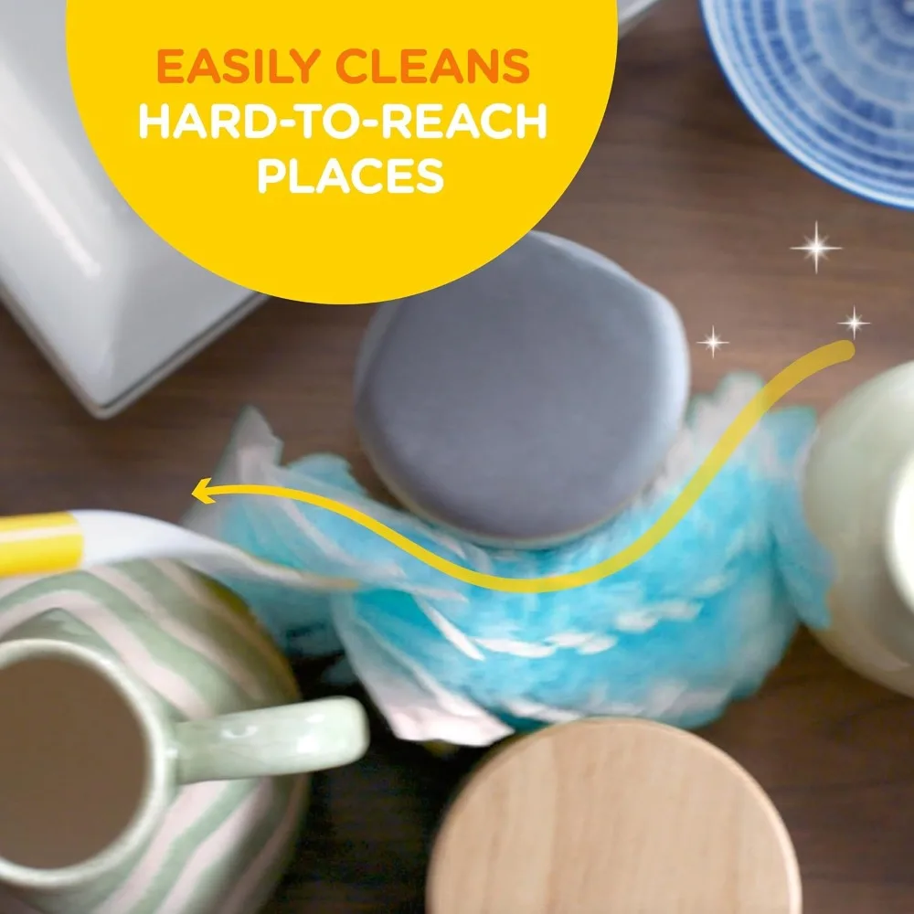 Recargas de espanador multisuperfície perfumadas com lavanda, pacote com 10 para eletrônicos e móveis