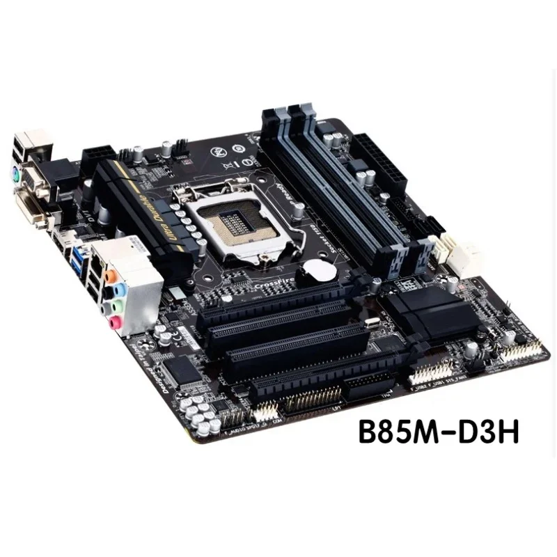 

For Gigabyte GA-B85M-D3H Motherboard B85M D3H LGA 1150 DDR3 Mainboard 100% Tested OK Fully Work Free Shipping