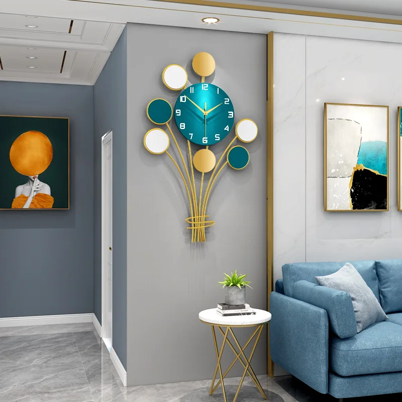 Deluxe Clocks Wall Clocks Living Room Decorative Wall Clocks