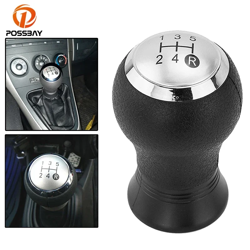 5Speed Car Gear Shift Knob Manual Transmission Handle For Toyota Yaris Auris 2005 2006 2007 2008 2009 2010 Auto Interior Parts