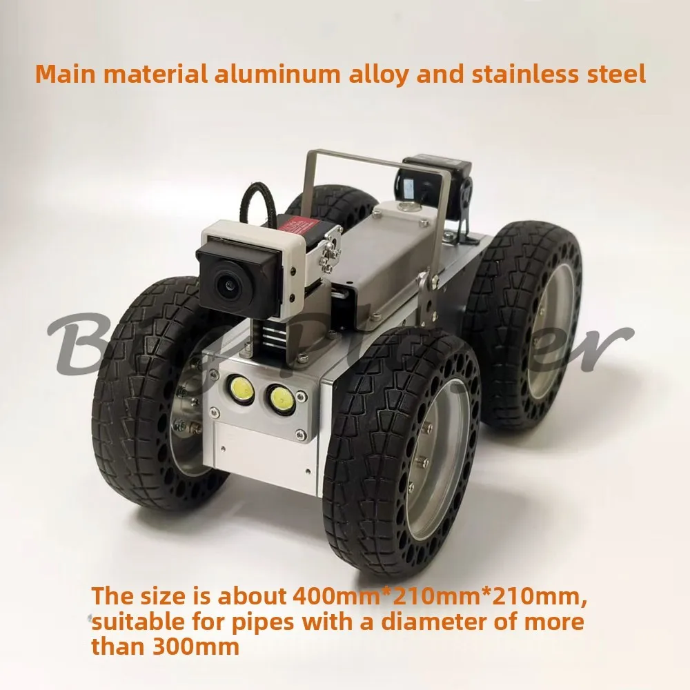 Pipeline Robot Inspection and Maintenance Sewage Pipe Waterproof Soaking in Water Municipal Sewage