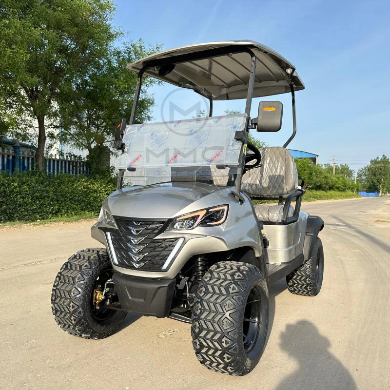 2024 carrelli da Golf di marca 60V 72V nuova batteria al litio sollevata Golf Utility Buggy carrello da caccia 4 6 posti carrello da Golf elettrico CE DOT