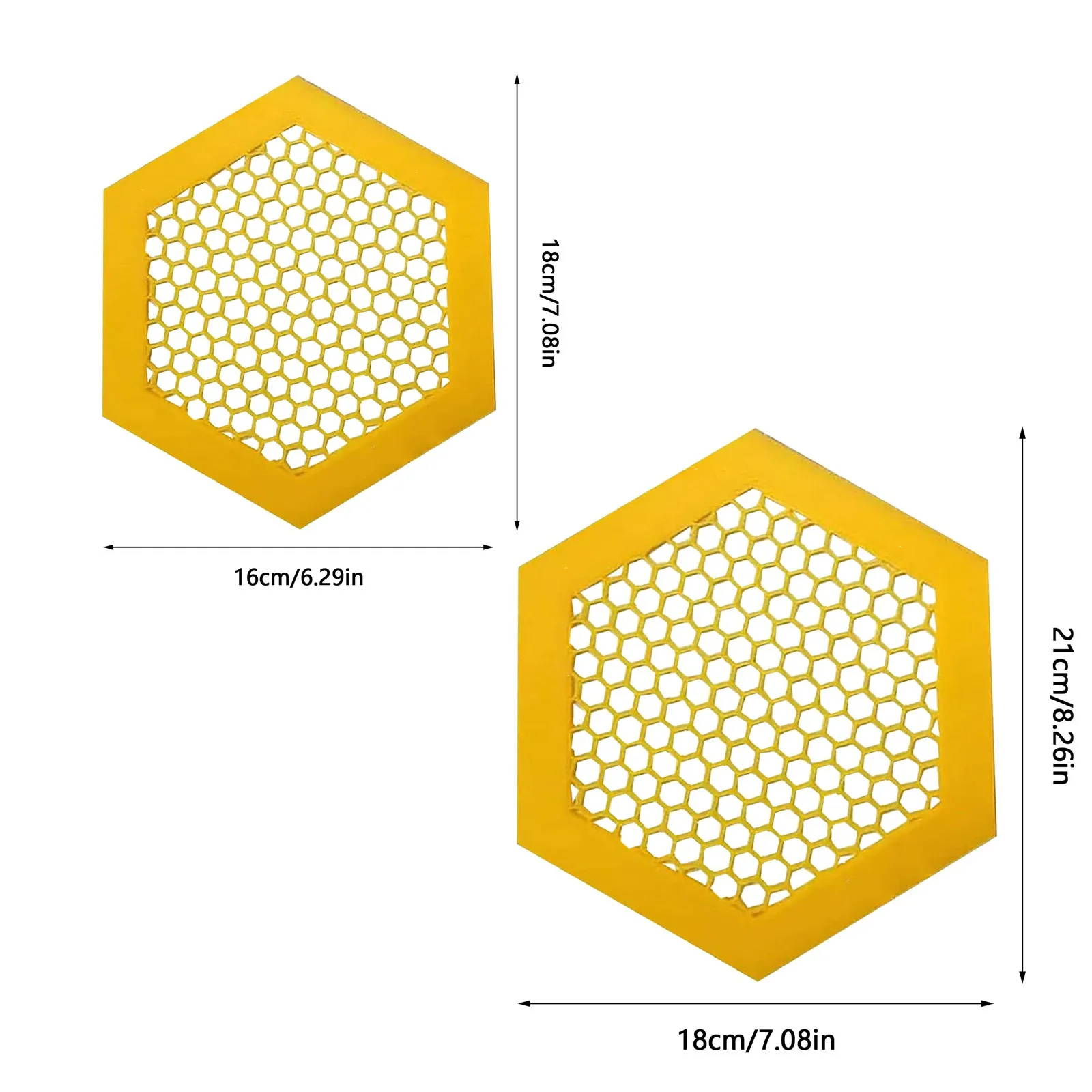 Floating Bee Island-Bee Waterer Hexagonal Bee Insect Drinking Tray Acrylic Beekeeping Setups Luring insects Waterer Catcher Cups