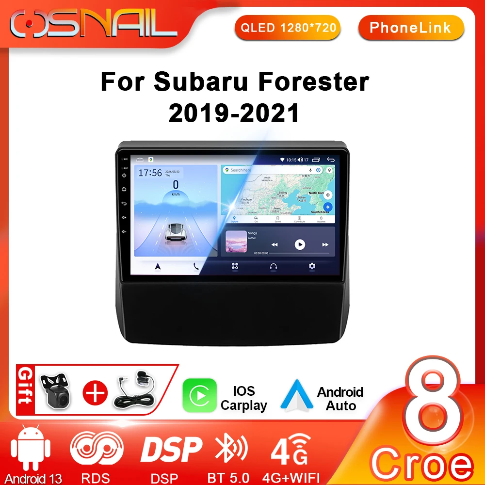 

Android 13 Car Radio For Subaru Impreza Forester XV 2019-2021 Multimedia Video Player GPS Navigation BT Carplay Screen Head unit