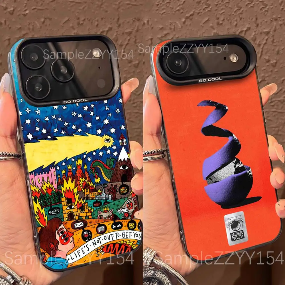 

Neck Deep Sonderland Phone Case For iPhone 17,16,15,14,13,12,X,8,Pro,Max,Plus,E,SE4,Air,Mini Black IMD Matte