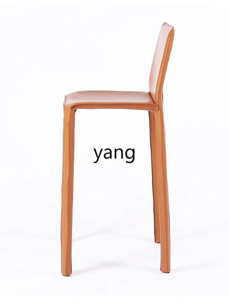 LTT simple dining bar chair bar extreme backrest high chair high foot