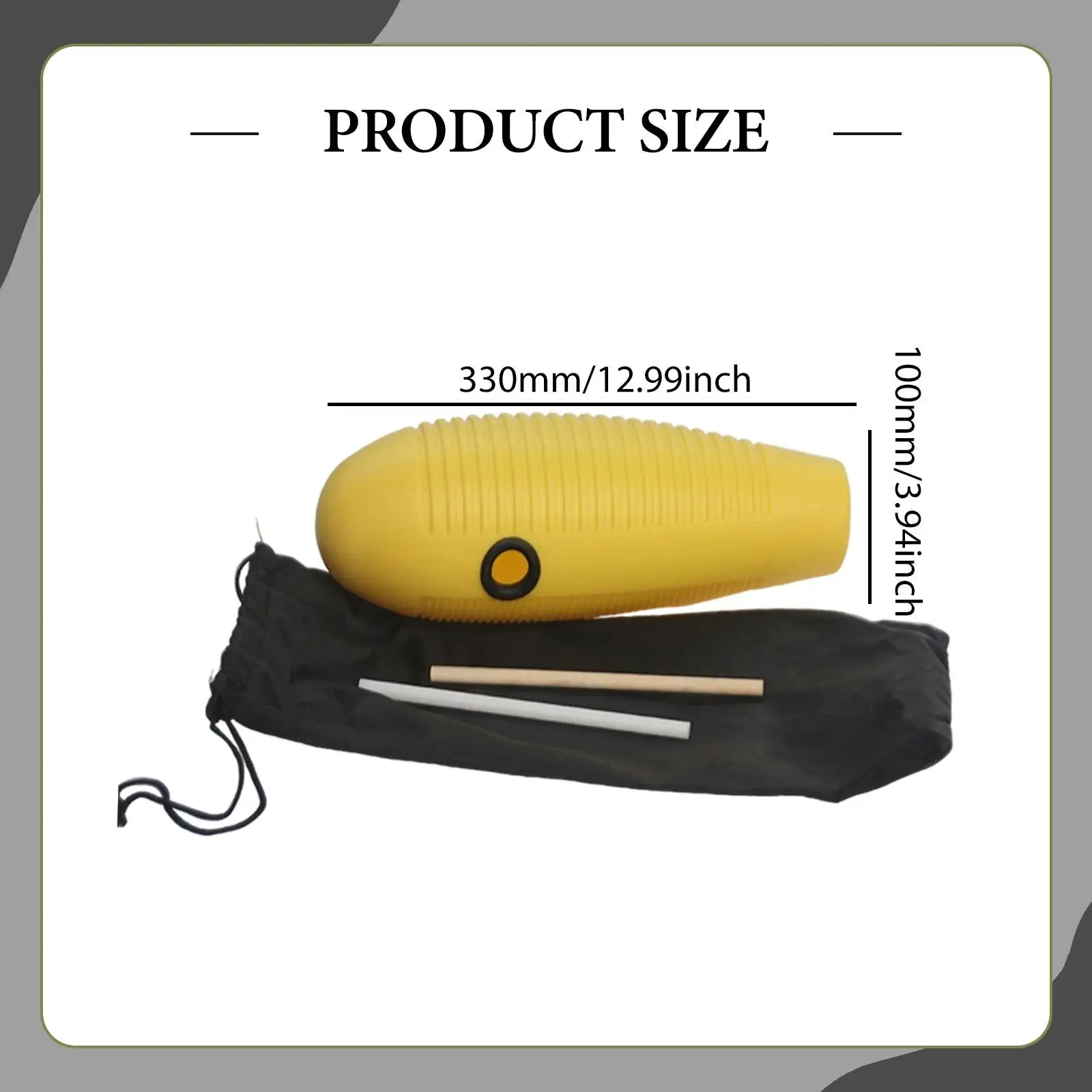 Guiro Instrument Professionelles, fischförmiges Musik-Trainingsgerät, lateinische Perkussion