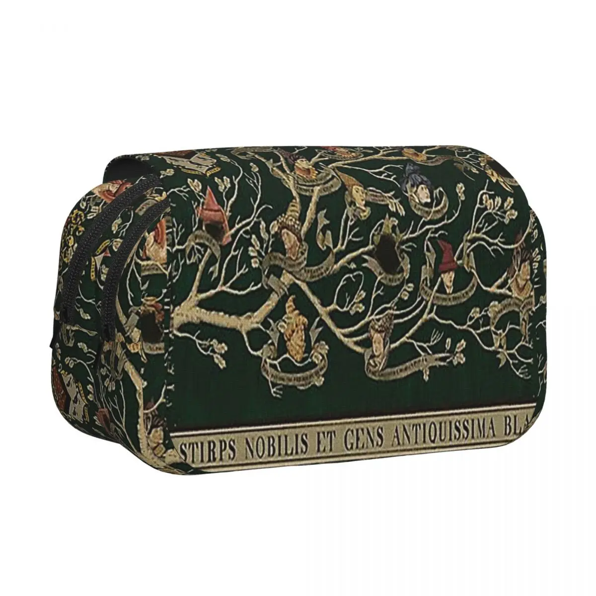 Noble House Of Black Famil Pencil Case Pencil Pouch Hard Shell Leather Large Capacity Pen Box Pencil Bag for Boys Girls Gifts