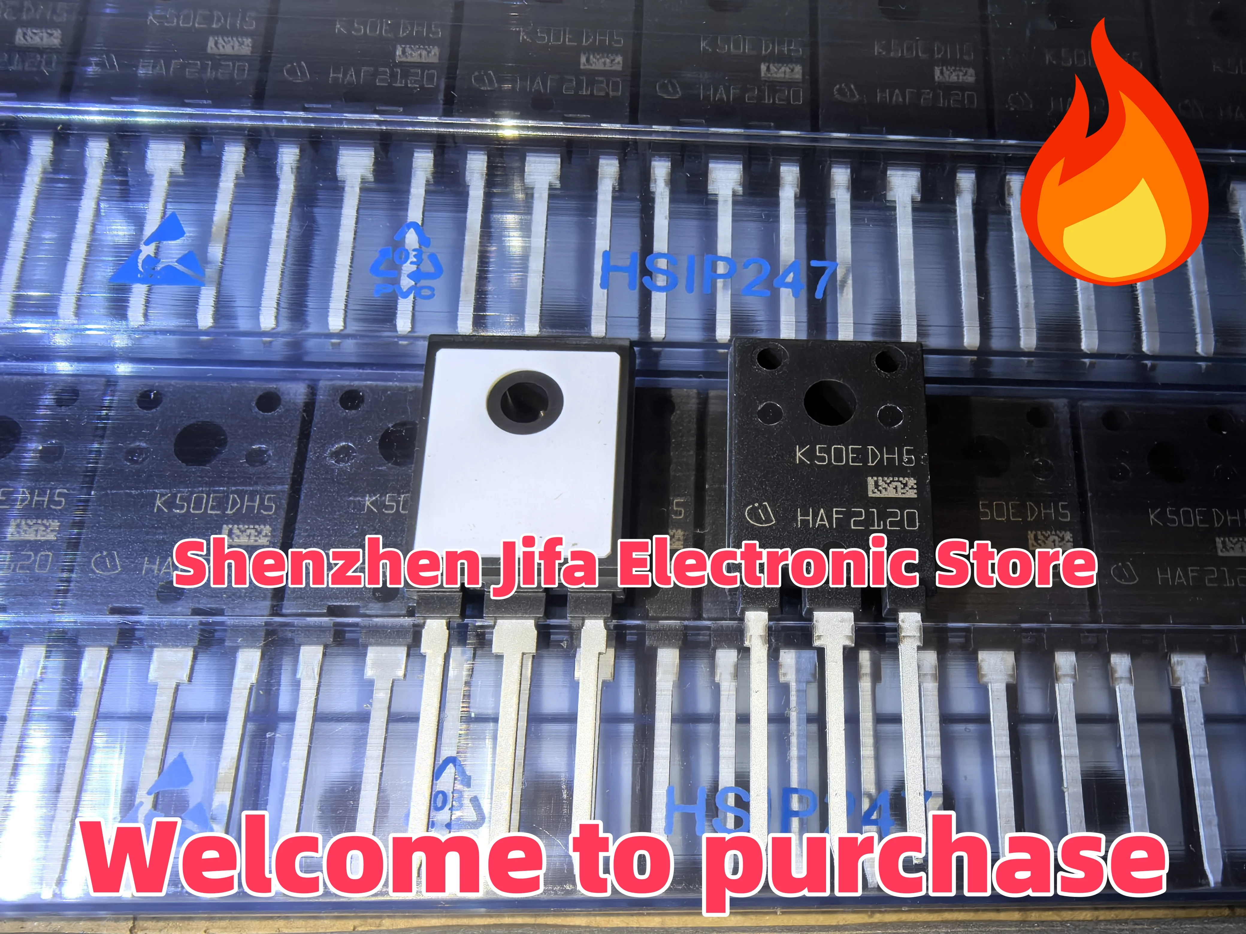 

K50EDH5 IKFW50N65DH5 IKFW50N65DH5XKSA1 50A 650V IGBT High power transistor