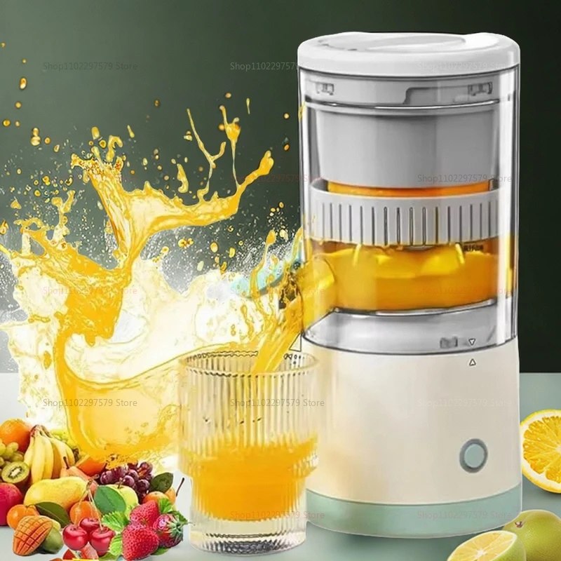 Wireless Automatic Orange Lemon Juice Portable Electric Juicer Separator Fruit Juicer Cup Household Juicer Mini Home Juicer