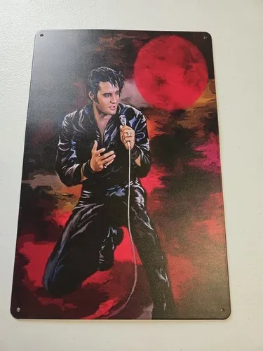 علامة الفيس المعدنية الوردي الأرجواني الغناء-الألومنيوم