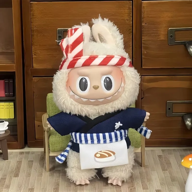 

Лидер продаж, высокое качество для одежды Labubu, одежда для кукол высокой энергии, спокойное платье медсестры, 17 см, аксессуары Labubu, без куклы на складе