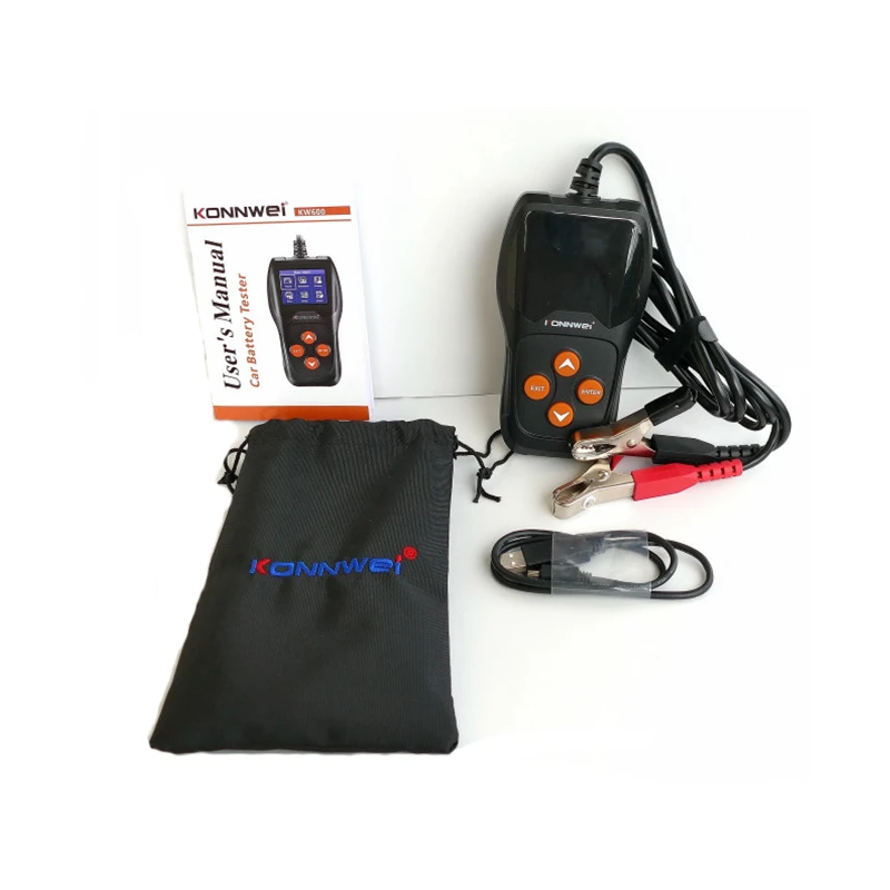 

Automotive Diagnostic Tool Konnwei KW600 12V Car Battery Waveform Analyzer DigitalLead Acid Battery Tester