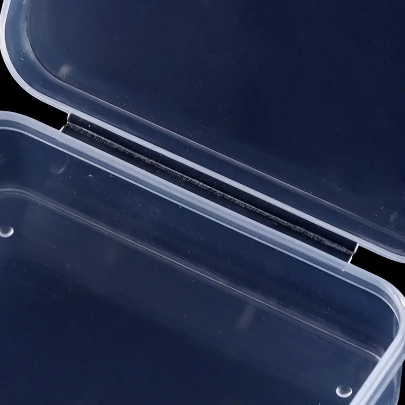 50 transparente Aufbewahrungsboxen für Kunst- und Handwerksteile, kleines Zubehör, staubdicht, langlebig, starker Schmuckaufbewahrungsbehälter – Detail 3