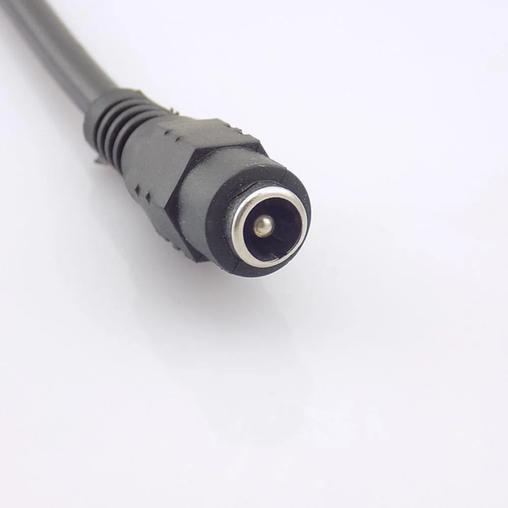 12V 1 Female to 2 3 4 5 6 8 Male way DC Power Connectors Splitter Plug Cable adapter for CCTV Camera   led strip light lamp L19