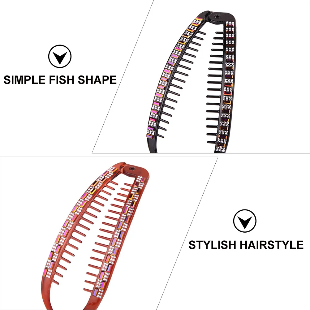 

6 шт., заколки для волос в форме рыбы, многоразовые нескользящие заколки для волос, элегантные вечерние свадебные аксессуары для волос, заколки для волос, заколка для хвоста