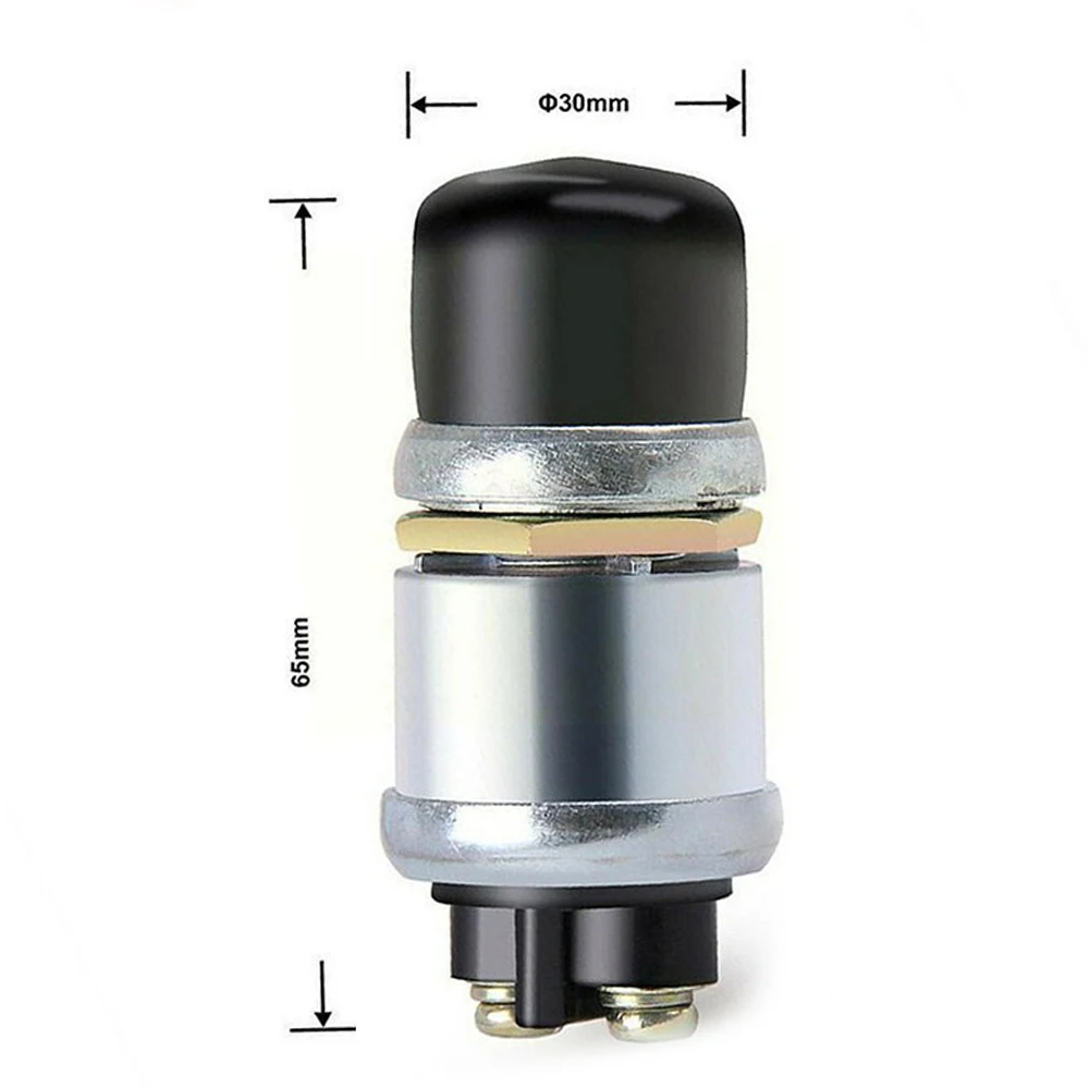 60A 12V DC Ignition Starter Switch Truck Engine Start Waterproof Push Boat Starter Horn Replacement Button Car Switch