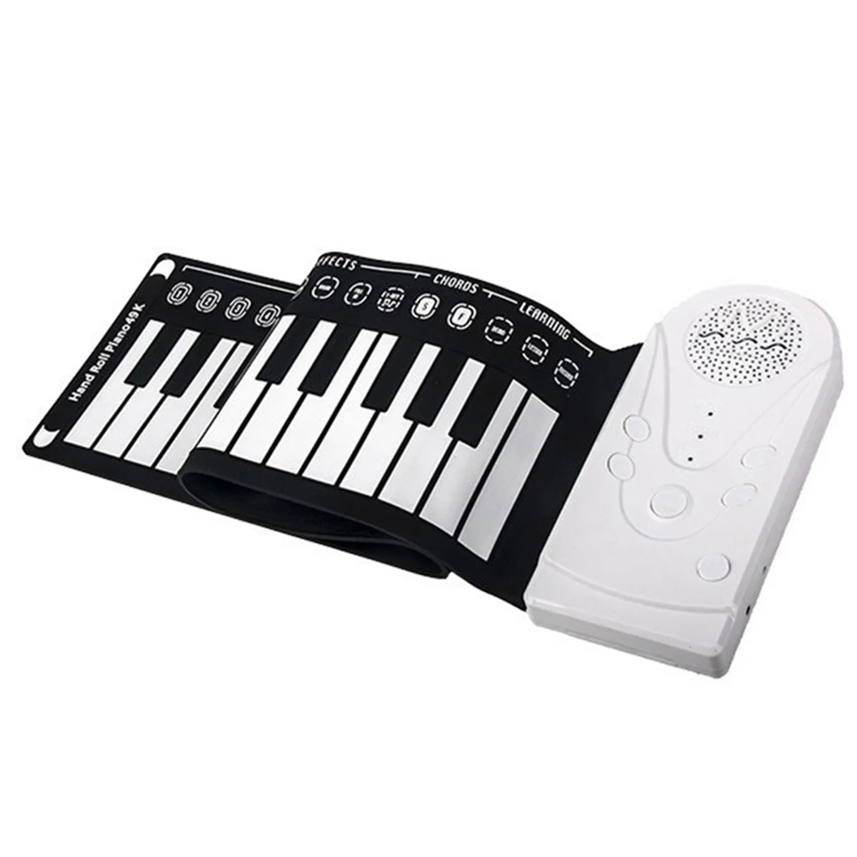 

Qcvv-49-Key Hand-Rolled Piano Piano Teaching Instrument White