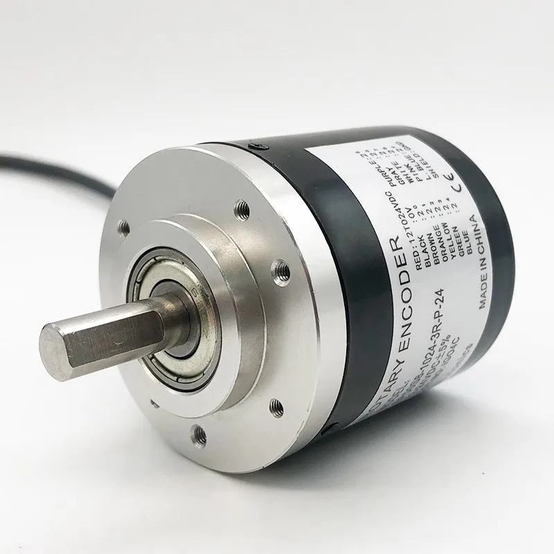 1024PPR PNP output encoder EP50S8-1024-3R-P-24 absolute encoder