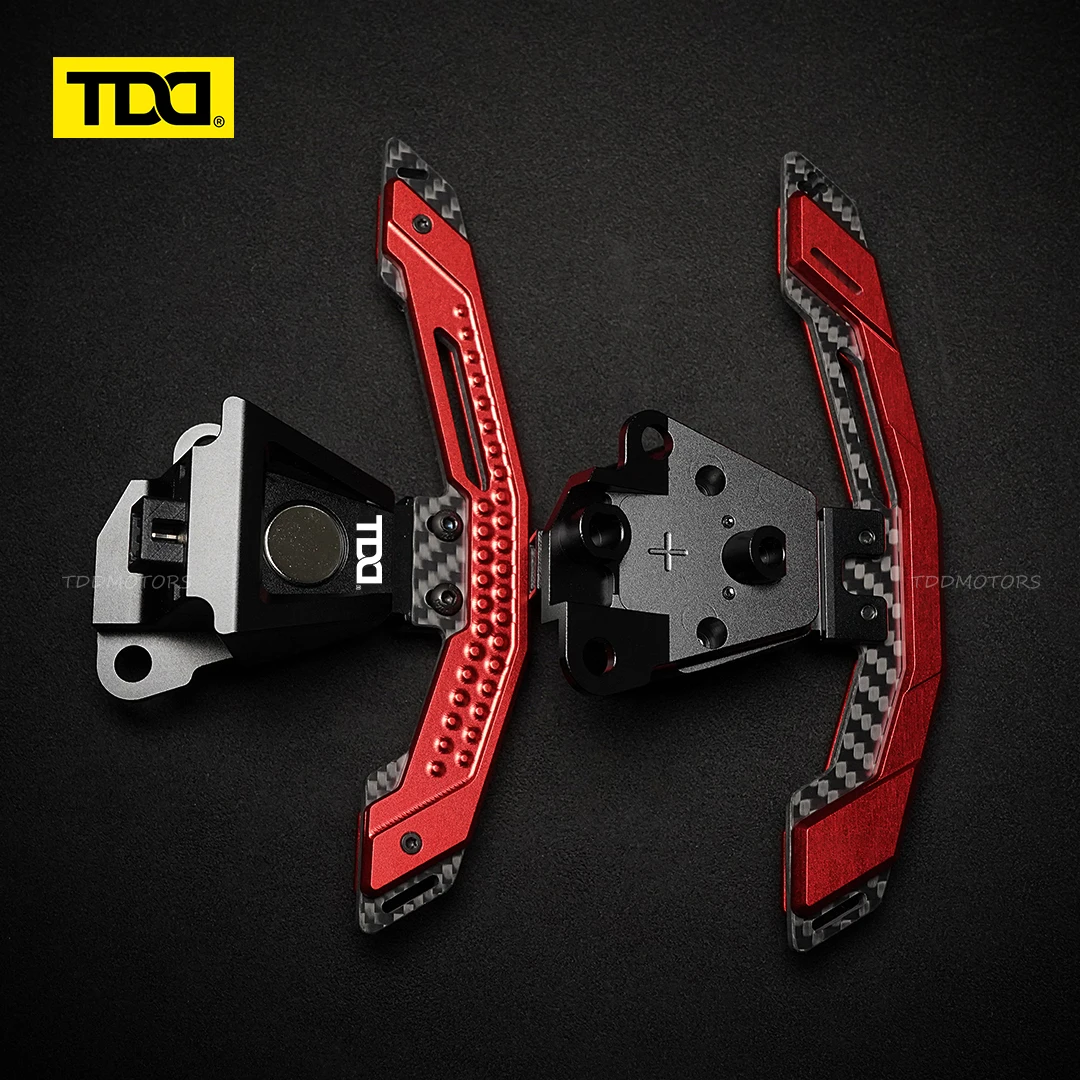 TDD Magnetic Shift Paddles for Toyota 86 Subaru BRZ Lexus ES Colored Aluminum Alloy Magnetic Attraction Function Car Accessories